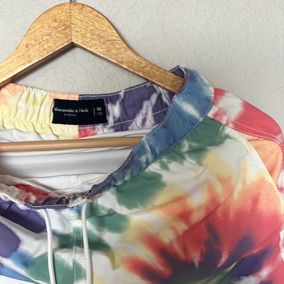 Tie dye drawstring short / bathing suit - Picture 2 of 4